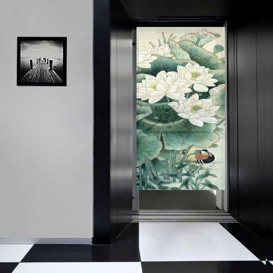 快用門簾來化解衛生間里的不利之氣吧!